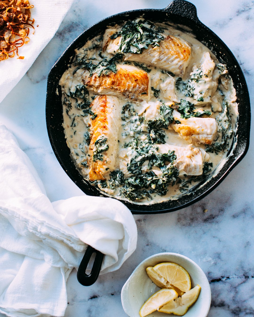 Creamy Fish Dinner